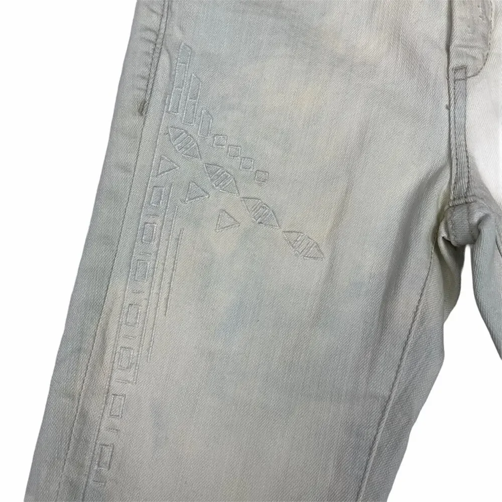 Blank NYC Skinny Jean with Embroidery Cutouts 10